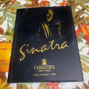 CHRISTIE'S CATALOGUE, Frank Sinatra, New York, December 1, 1995
